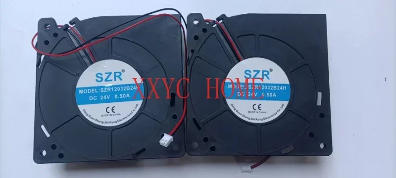 

SZR-12032B24H Shengzhirong 12032 centrifugal blower, high wind 24V turbine, 12cm axial flow fan