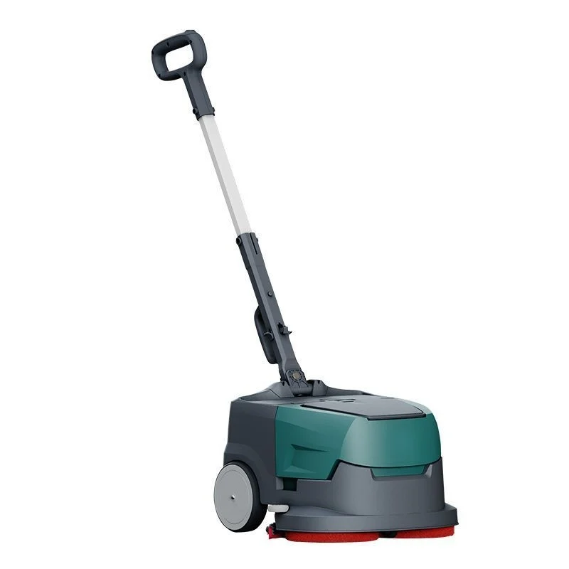 Handschiebe-Wischmaschine, kleiner Bodenschrubber für gewerbliche Industrie, Werkstatt, Hotel, Eigentumsbatterie