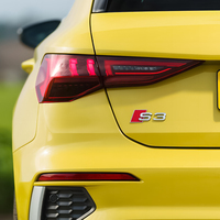 Car Body Rear Trunk ABS Badge Emblem Sticker Decoration Accessories for Audi Sline A1 A2 S1 S2 S3 S5 S6 S7 S8 Quattro C5 C6 C7