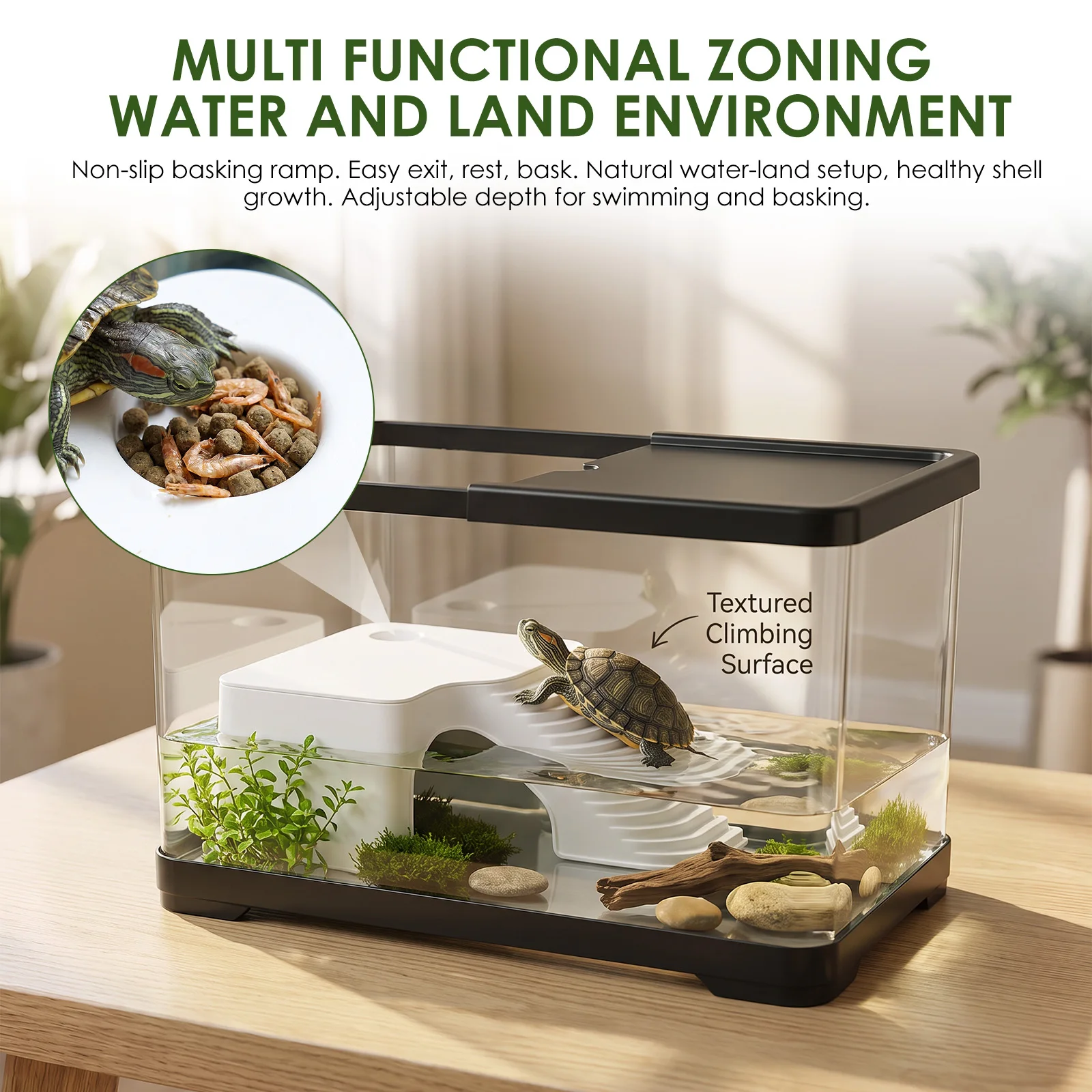 Kaplumbağa Tankı, Akvaryum, Ba - Aquarium Fishland incelemesi ve fiyatı