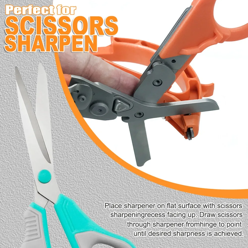 Utility Design  Multifunctional Outdoor Sharpener for Knives, Scissors, and Axes - Portable and Handy