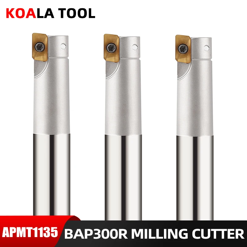 

BAP 300R milling cutter Roughing right angle milling CNC boring bar for APMT1135 milling blade Machining handle Milling Tool bar