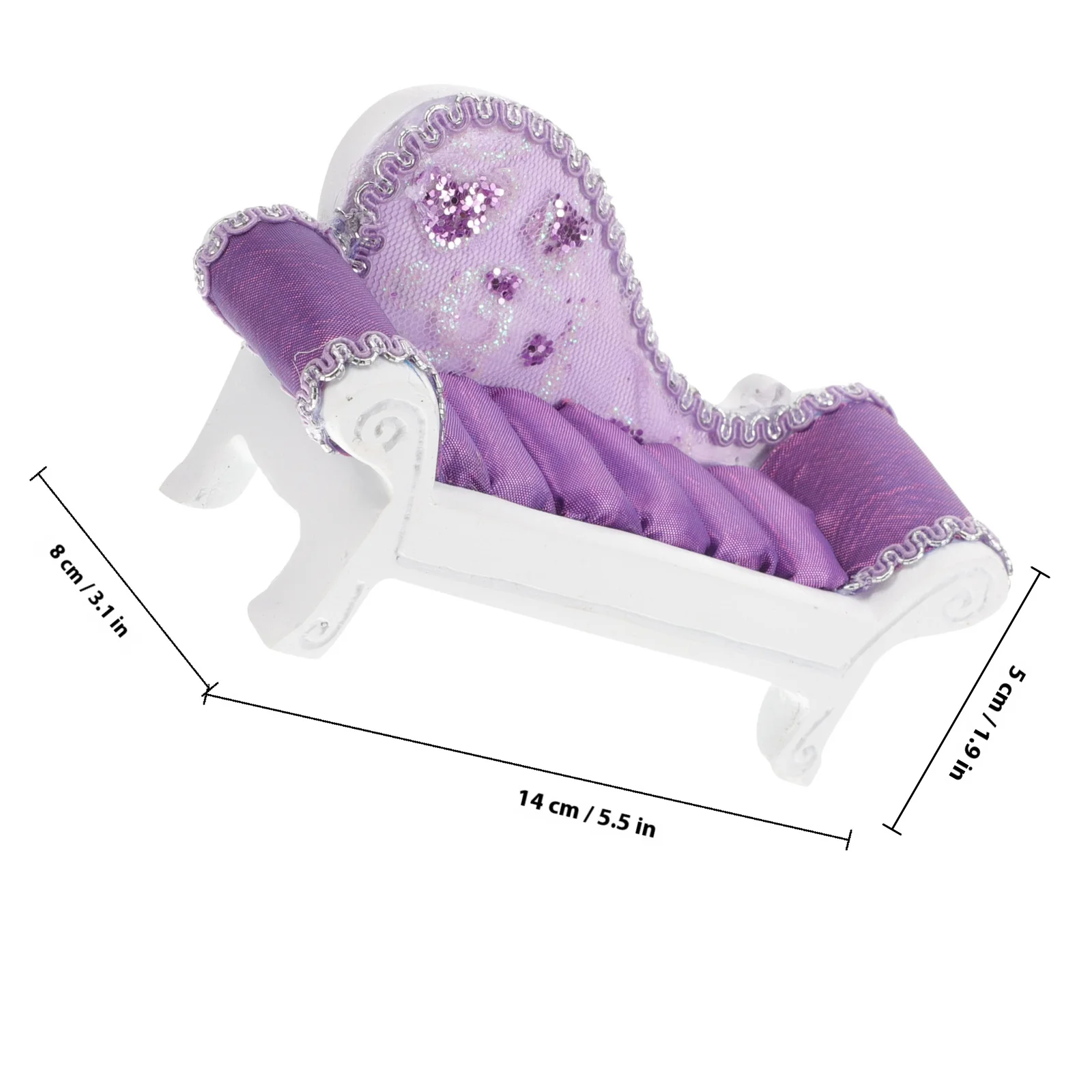 Sofa Shape Jewelry Display Rack Stand Organizer For Rings Earrings Storage Holder Lightweight Portable Home Decor Adornment