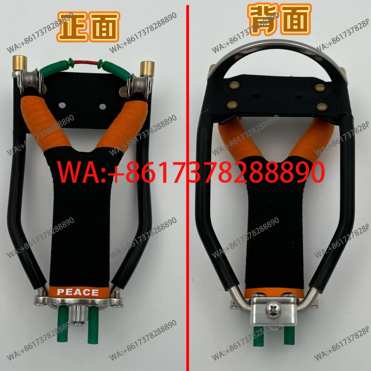 steel pulley slingshot shooting high-end precision fishing shooting fast shooting fish dart special slingshot(85 bow gates)