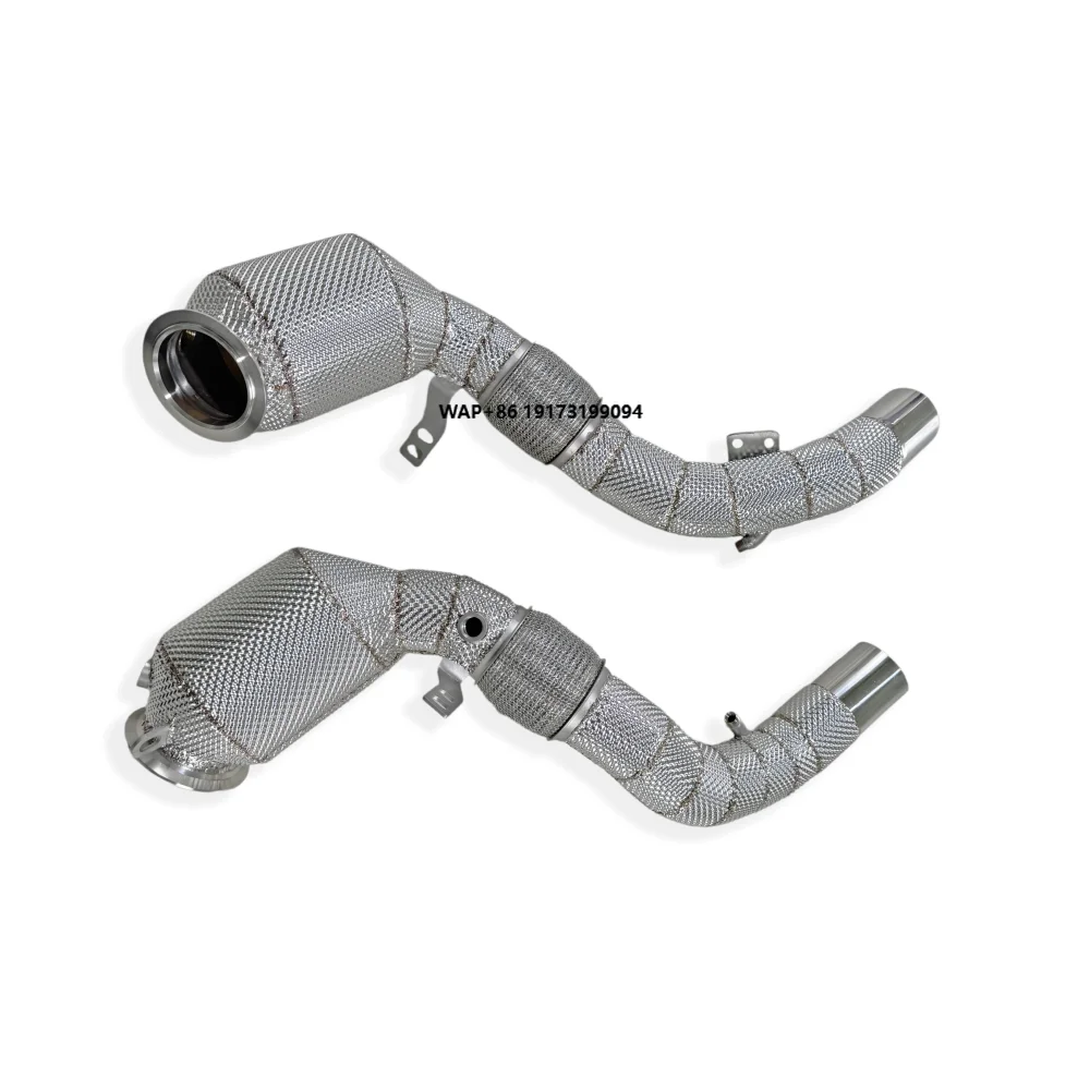 

Non-light Fault Light Exhaust Downpipe Header for X7 M50i 4.4T 2020-2025 Stainless Car Exhaust Pipes Catalytic Converter