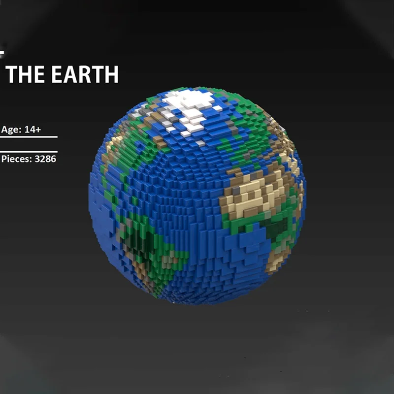 3235 قطعة MOC نموذج الأرض فريق اللبنات العمارة تجميع لتقوم بها بنفسك التعليم هدايا عيد الميلاد لعبة الطوب عيد ميلاد الاطفال #3