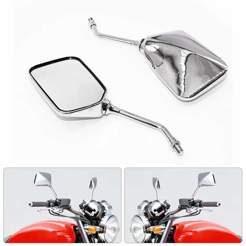 

High Definition Electrofacing Rearview Mirror Universal to Motorcycle Scooter E-bike ATV Honda CM CB CG Series
