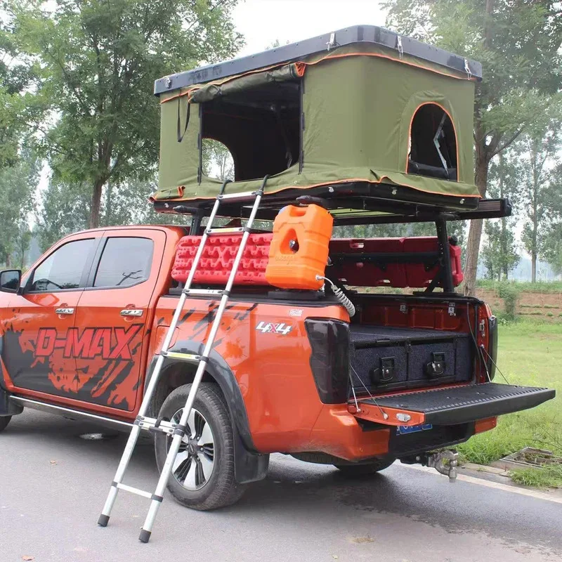 

Factory Hot Selling CoolCar Outdoor Camping Vehicle Truck Tent Rooftop Tent Hard Shell Roof Top Tent S Material