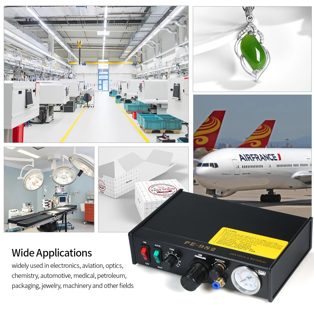 Semi Automatic Glue Dispenser Machine Professional  Dispensing Controller Glue Machine Digital Control Drip Glue Machine