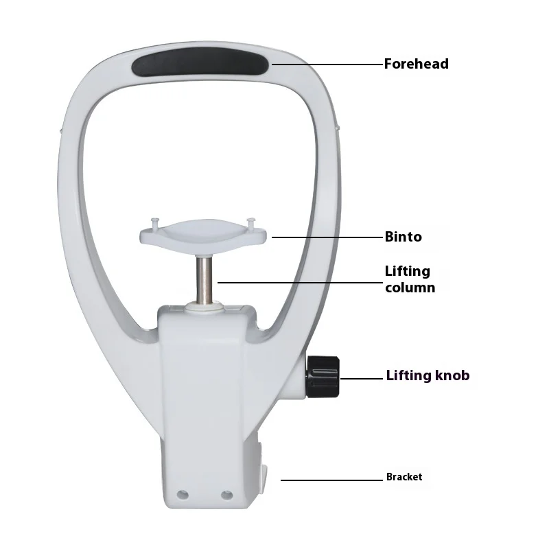Computer Forehead Rest Vision Training Chin Rest Computer Optometre Forehead Rest Accessories Can Be Lifted and Lowered