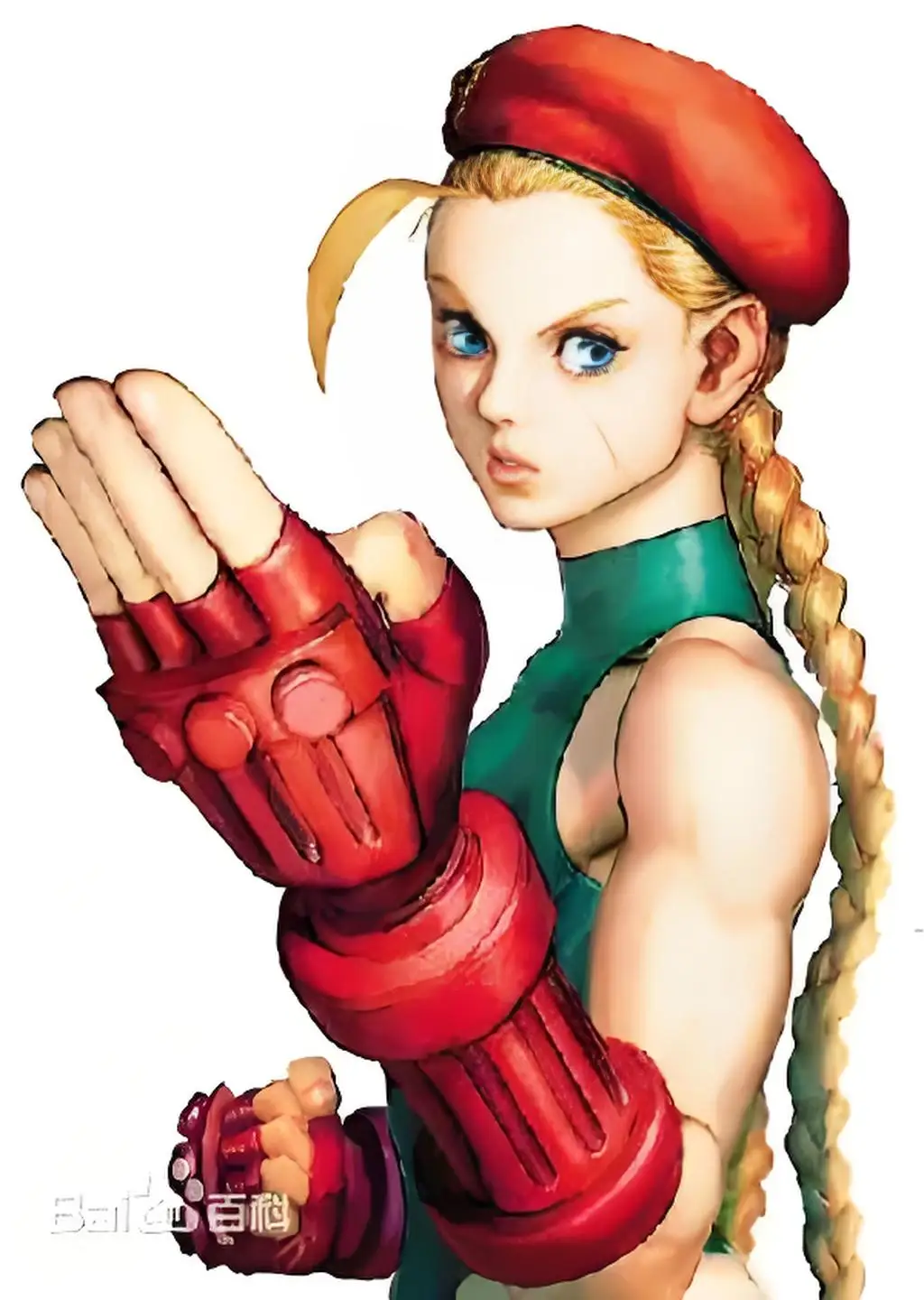 Custom Styled Long Blonde Braided Cosplay Wig - Game Character Inspired