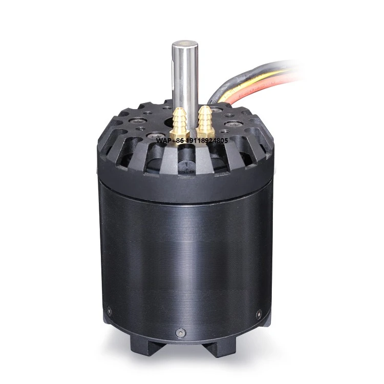 83100 200kv  8kw Watercooling Dc Outrunner Motor for Jet Outboard Surfboard  E-propulsion System Underwater Robot