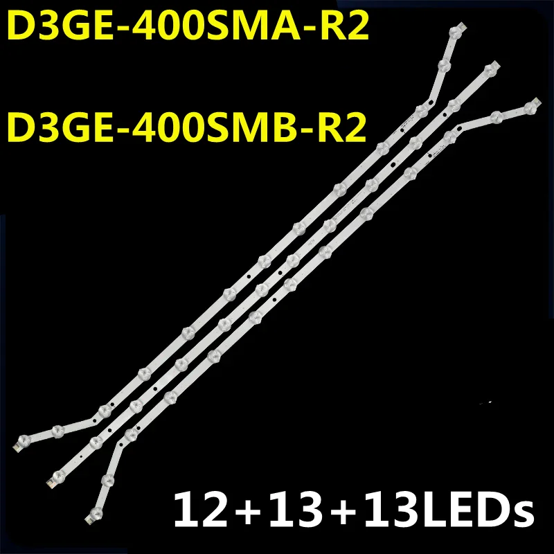 3Kit 12+13 leds LED Backlight Strip for Un40fh6203 Un40fh5303 Un40fh5205 Un40fh5303g Un40fh5205g Un40fh6203g