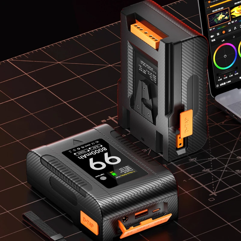 لسوني كاميرا الفيديو كاميرا الفيديو الضوئي Blackmagic V جبل البطارية BP-155 فولت قفل BP المحمولة Bateria مع PD 65 واط منفذ شحن سريع #2