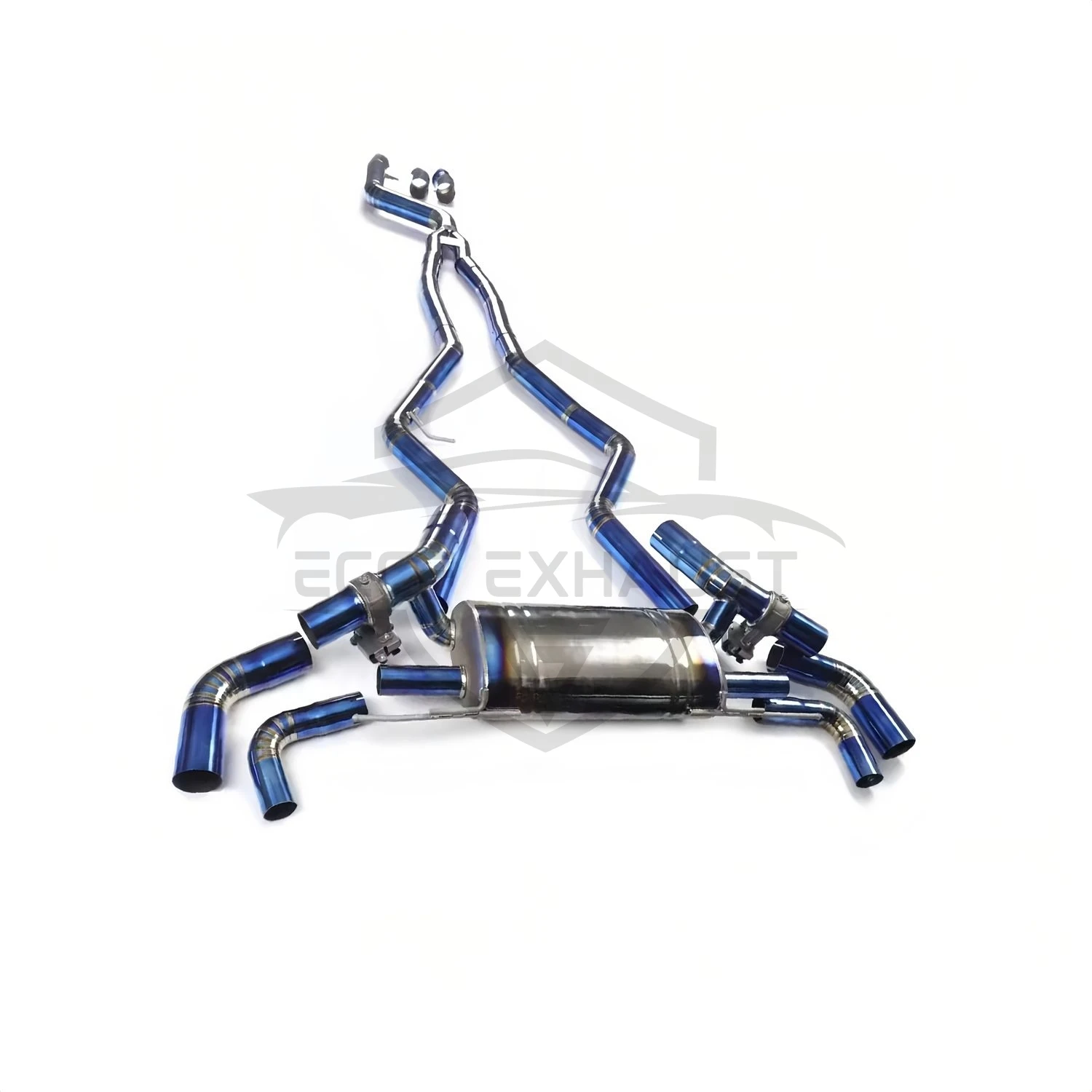 Спортивная выхлопная система TItanium Valvetronic Catback для BMW M240i M340i M440i G20 G22 G42 B58 3.0T Unleash True Performance выхлопа