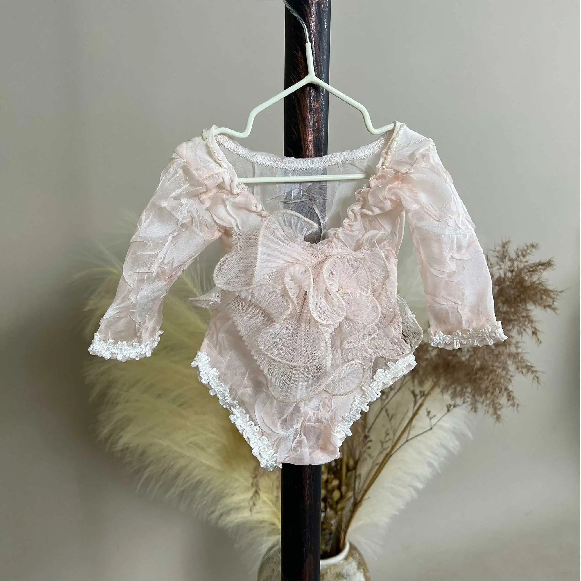 don-judy-newborn-baby-girl-long-sleeve-romper-embossed-chiffon-bodysuit-floral-texture-jumpsuit-infant-casual-outfit-photography