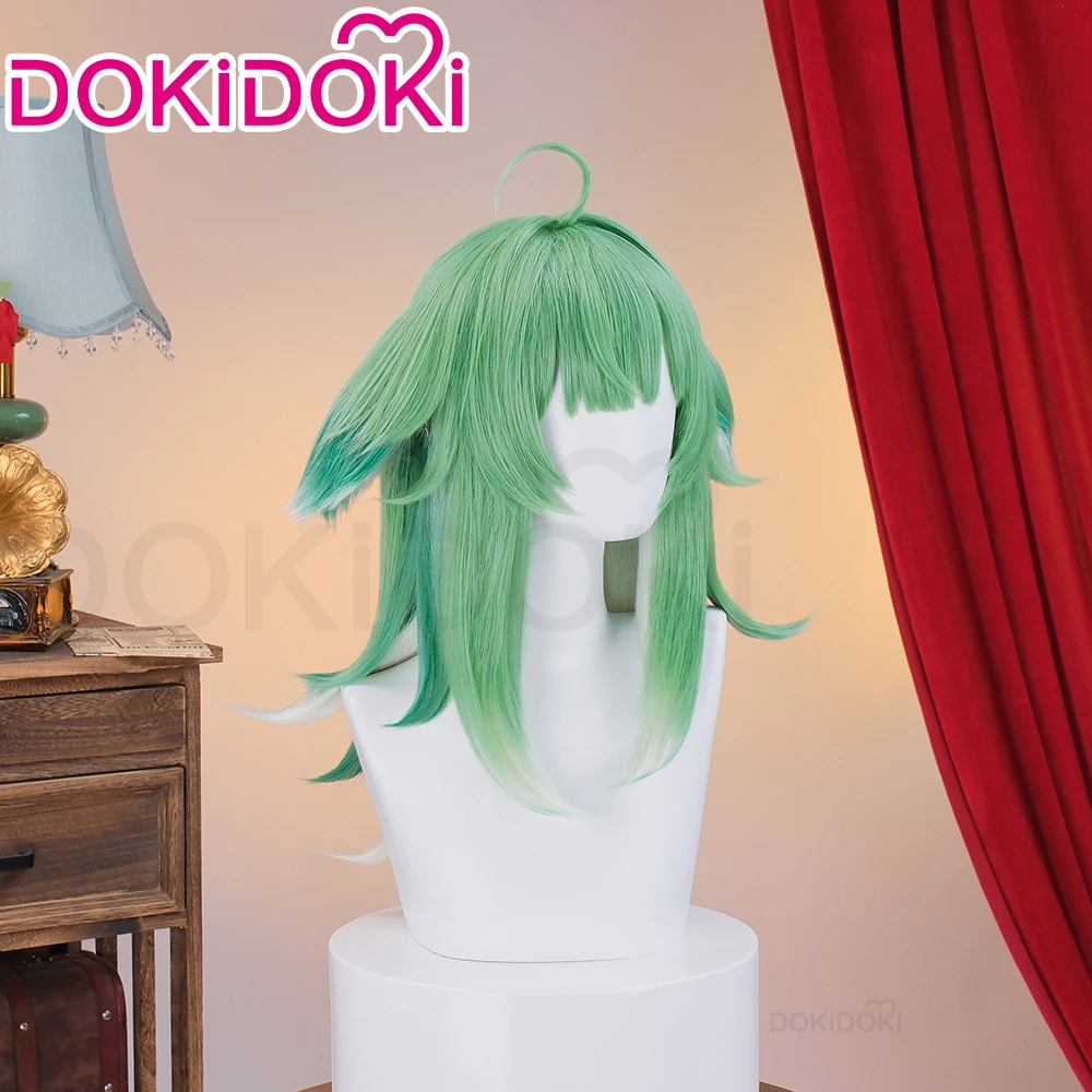 IN STOCK Huohuo Wig Game Honkai: Star Rail DokiDoki Cosplay Wig Women Green Cute Long Hair Honkai Huo Huo Wig Ears Free Wig Cap