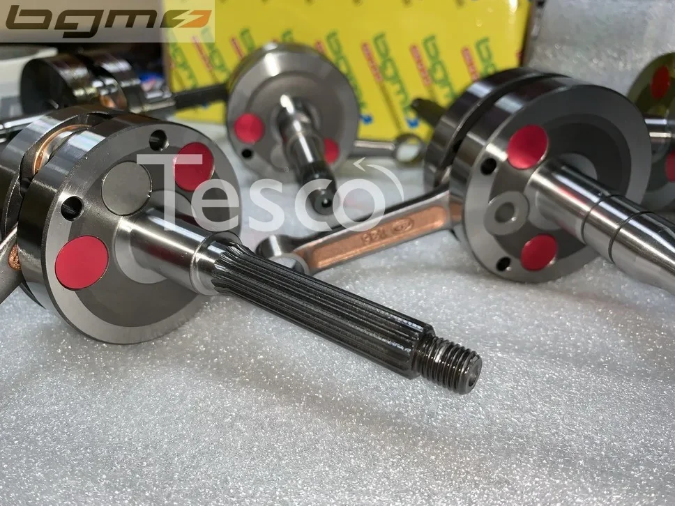 DIO50 crankshaft ZX50 JOG50 EVO  BWS100 Taiwan BGM full cover counterweight
