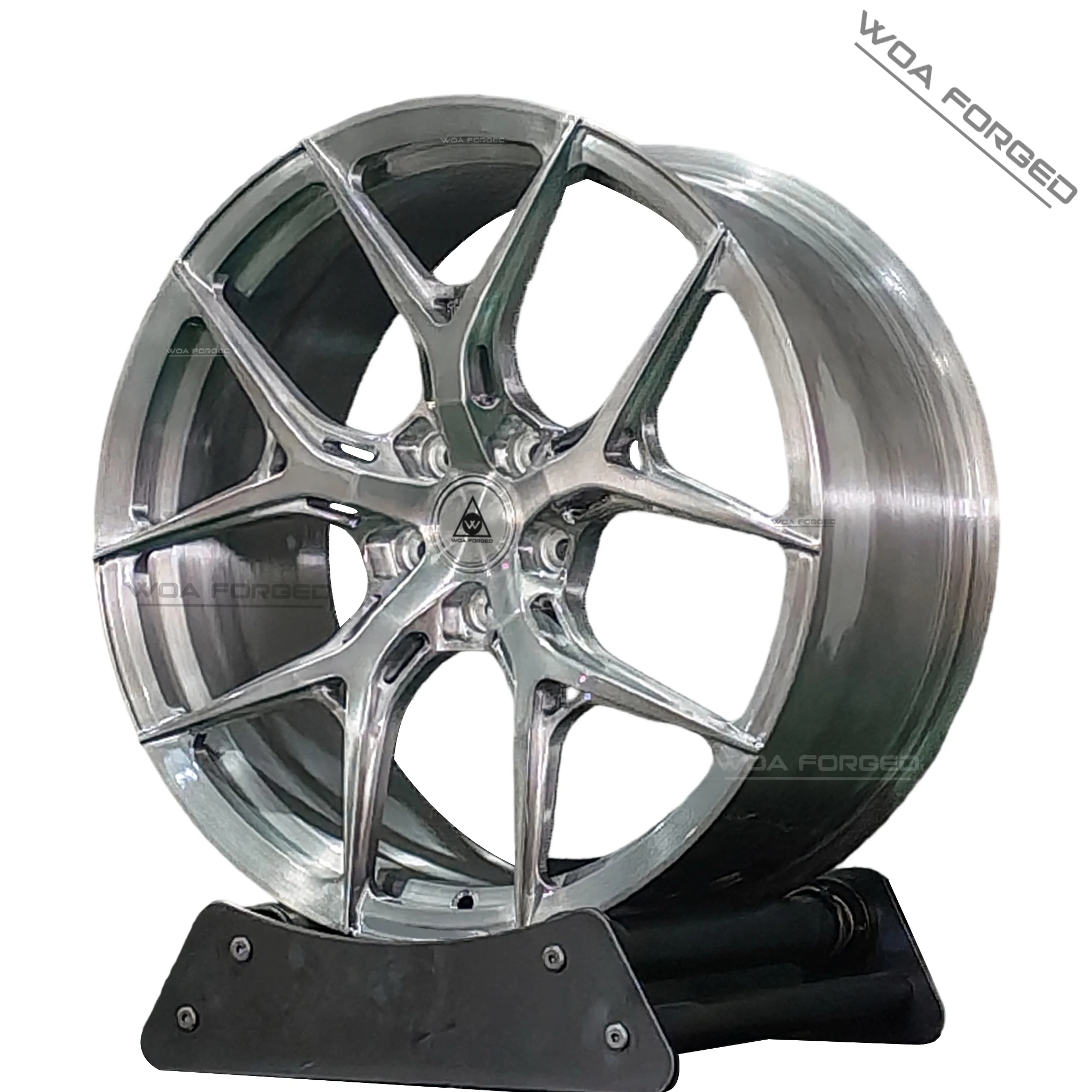 

6061T6 Custom One Piece Sport Racing Aluminum Forged Wheel Lightweight Brushed Color Various Sizes 20mm 25mm 30mm 35mm 40mm 98mm
