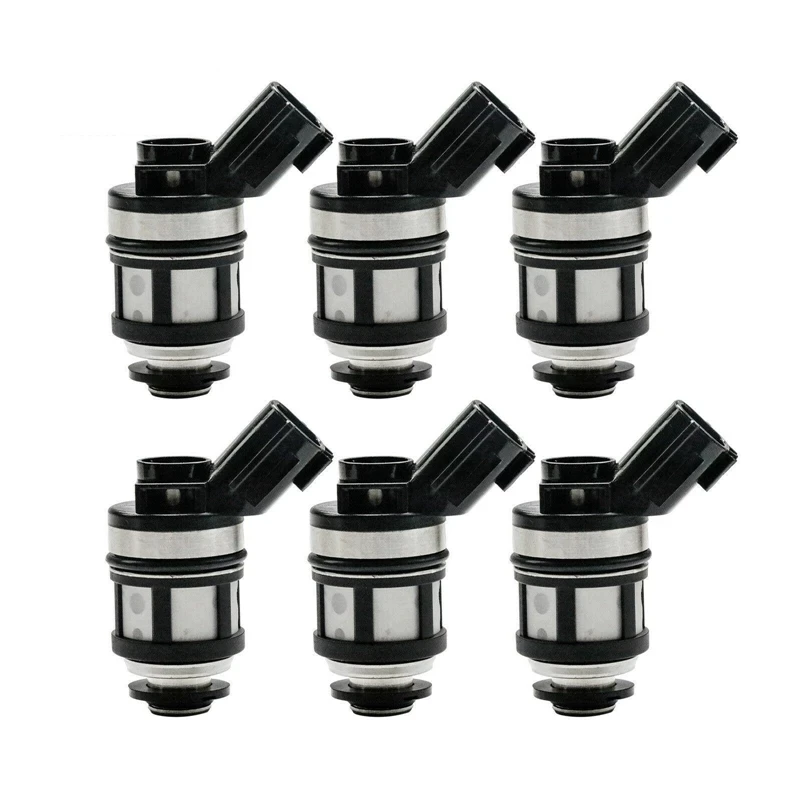 6Pcs Fuel Injectors nozzle Nissan Frontier Pathfinder Xterra 3.3L V6 JS23-1/16600-38Y10 1660038Y10 16600-38Y11 for nissan SR18DE