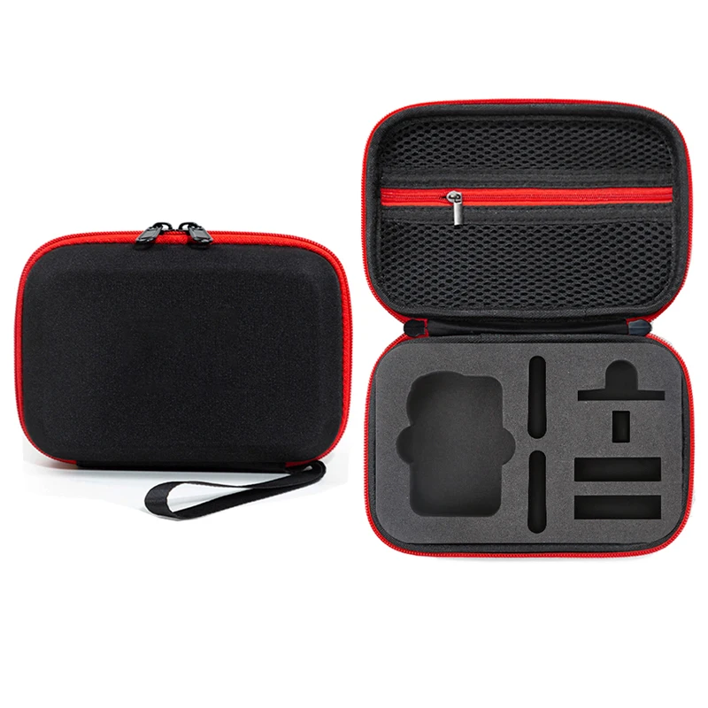 Tragbares Nylonetui, Batteriebasis, Kabel, Aufbewahrungstasche, Stoßdämpfer, EVA-Futterbox für DJI OSMO Action 6, Kamerazubehör