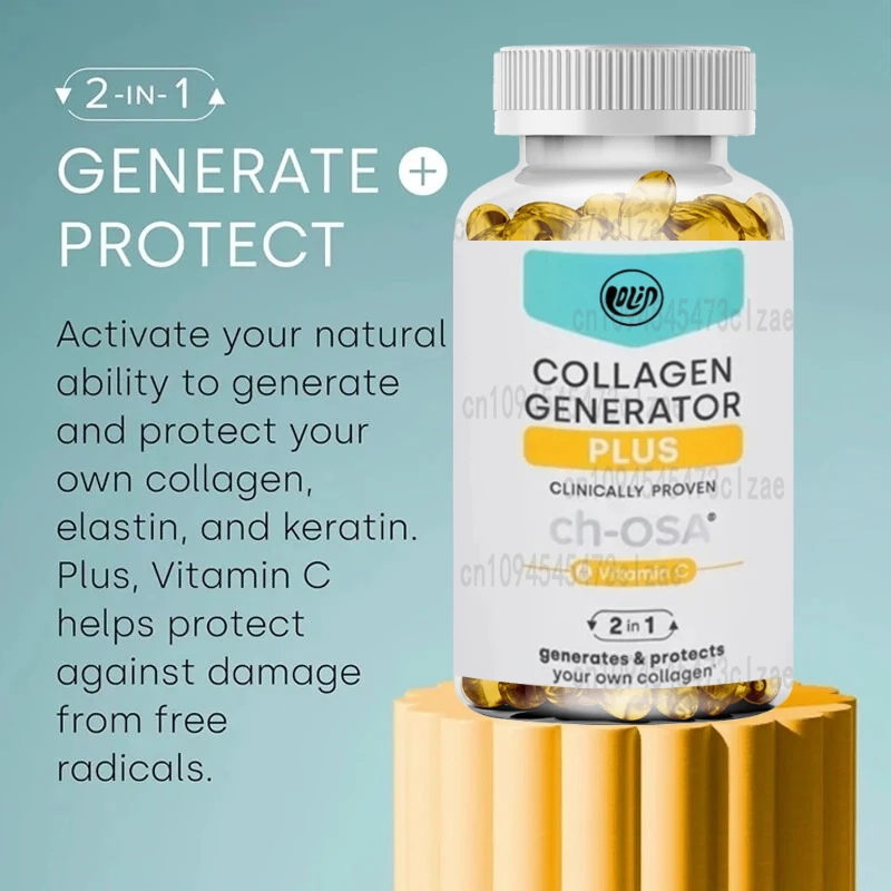

Collagen and Vitamin C - 60 Capsule