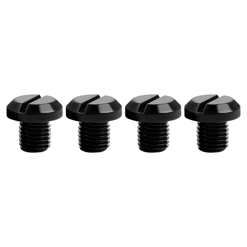 4Pcs M10 x 1.25 CNC Motorcycle Mirror Hole Blanking Plugs Screws Bolts Left Right Hand Thread Mirror Hole Caps Universal Fit