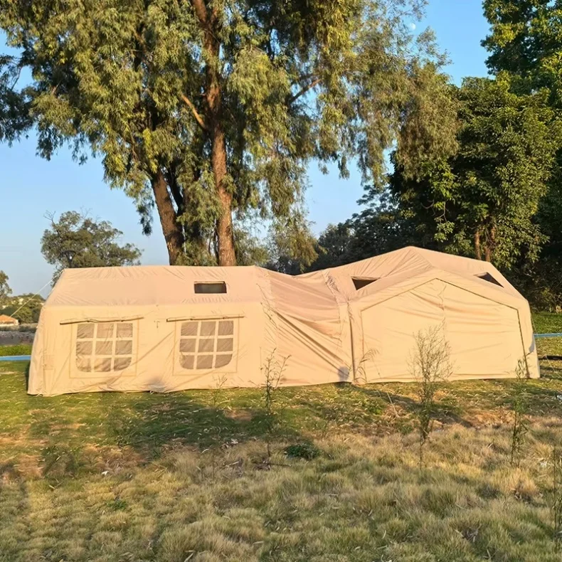 

Strovan ODM/OEM Прямые продажи с фабрики Большая фабричная дешевая супер водонепроницаемая вентилируемая надувная палатка для кемпинга и вечеринки на открытом воздухе