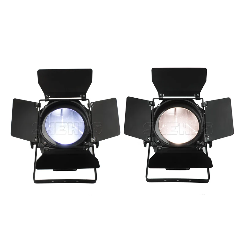 SHEHDS 1 قطعة LED 200 واط COB التكبير بليندر دافئ + كول الأبيض الاسمية أضواء أبواب الحظيرة DJ ديسكو نادي ليلة عيد الميلاد ليلة المعدات