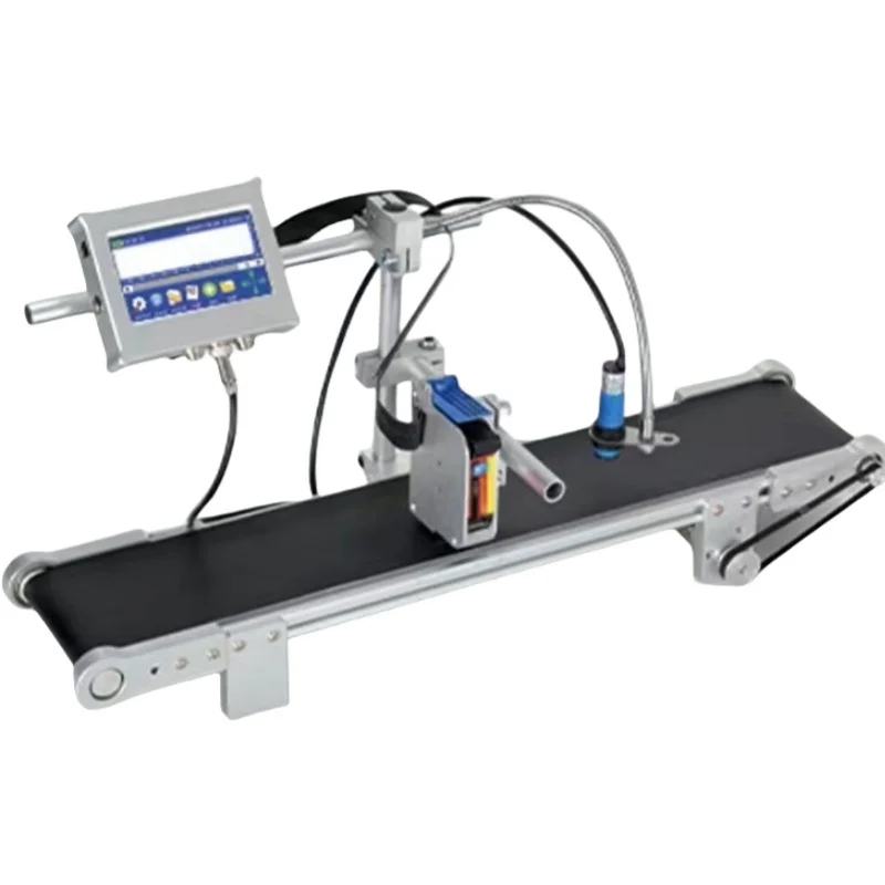 Automatic Online Thermal Batch Coding Machine for Tin Can Plastic Bottles Continuous Inkjet System for Home Use Wood Material