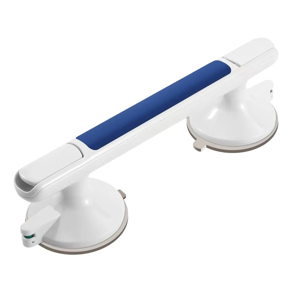 

Plastic Suction Cup Handles Anti-Slip Bath Safety Bath Safety Grab Bars No Drilling Required Bathroom Handrail Accessibility