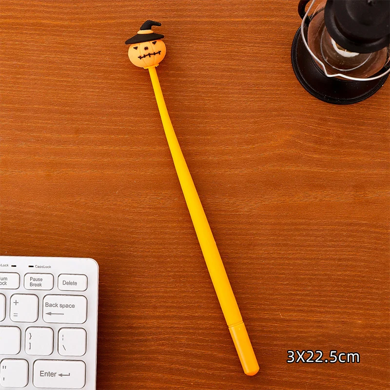 

4 шт., ручка для встряхивания серии Хэллоуина, нейтральная ручка 0,5 мм, креативная милая гелевая ручка, студенческие призы, канцелярские принадлежности, подарок для школы
