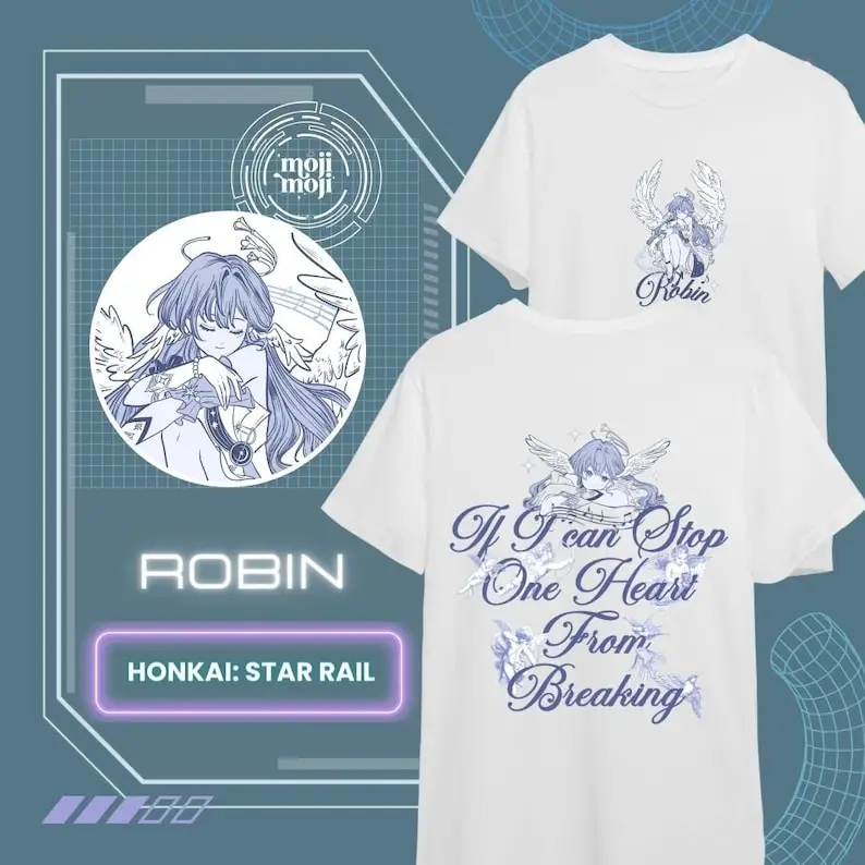 Robin Honkai Star Rail Shirt Honkai: Star Rail T-shirt