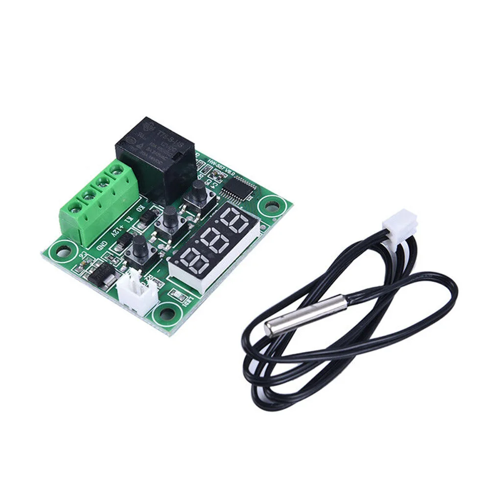 For W1209-Compatible Digital Thermostat Sensor Module with 50 to 110 Degree Celsius Range and 12V DC Power Supply