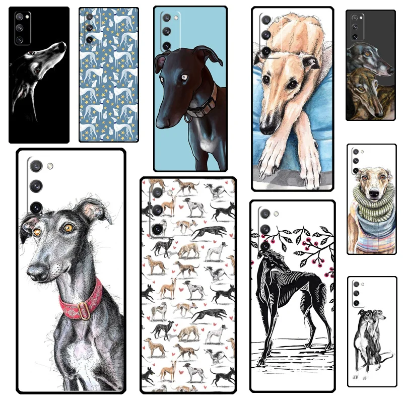 Galgo Greyhound Dog Case For Samsung Galaxy S26 Ultra S25 S24 S23 S21 S22 Ultra Plus S10 S20 FE S25 FE Back Cover