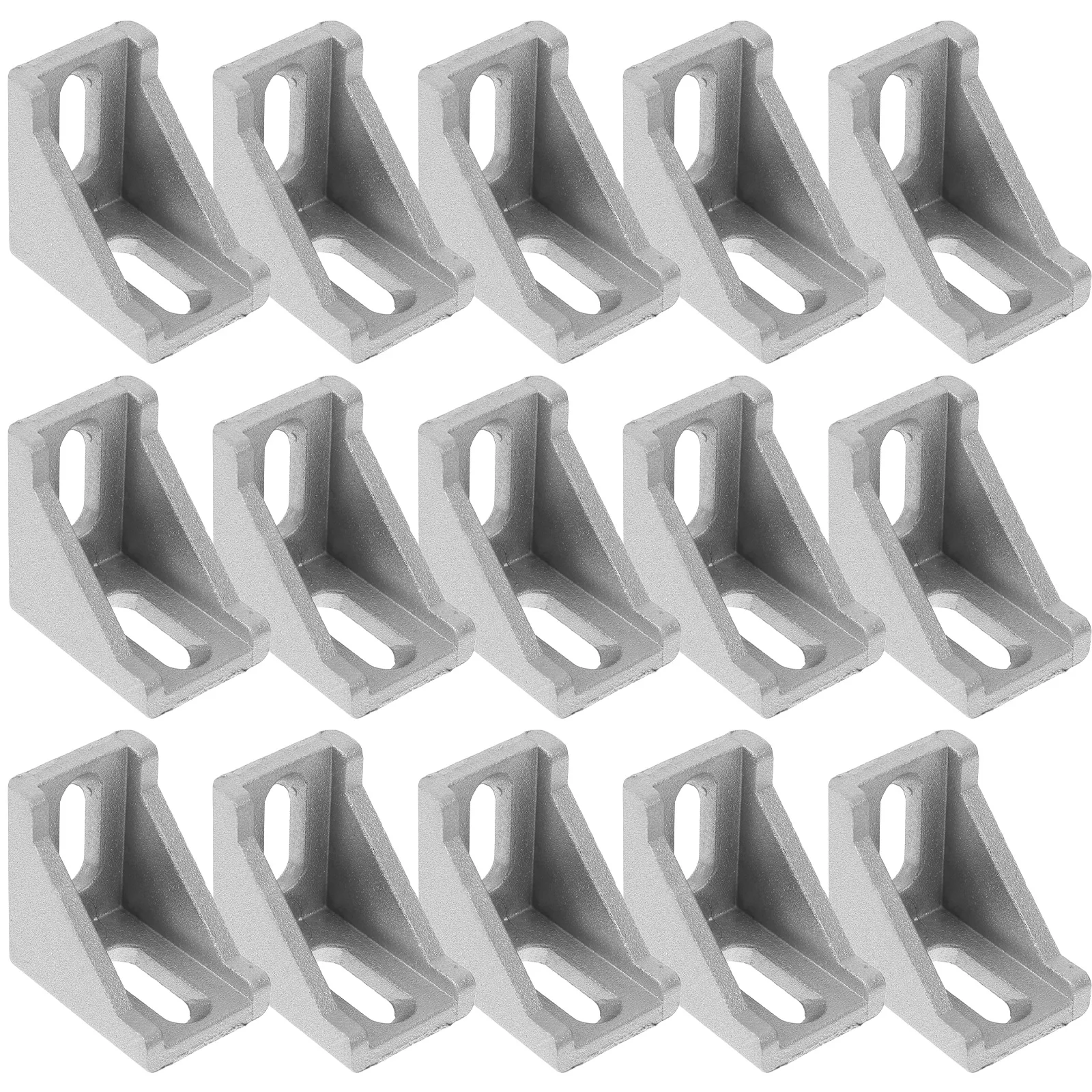 

2 Sets Aluminum Profile Connector Corner Bracket Code Alloy Guard Brackets Angle Profile Extrusion Join Support Metal Hardware