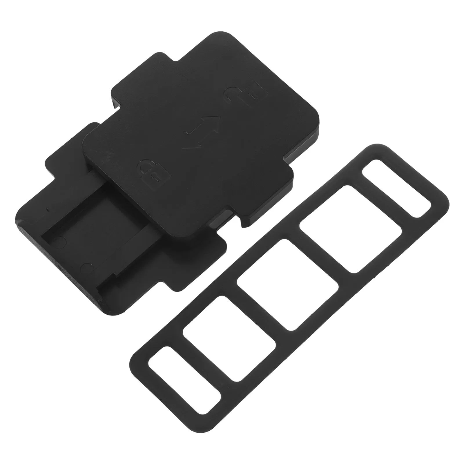 Car Etc Holder Detachable Quick Release Double Sided Adhesive Mount Windshield Compatible with Large Tags Vehicle Card Sleeve