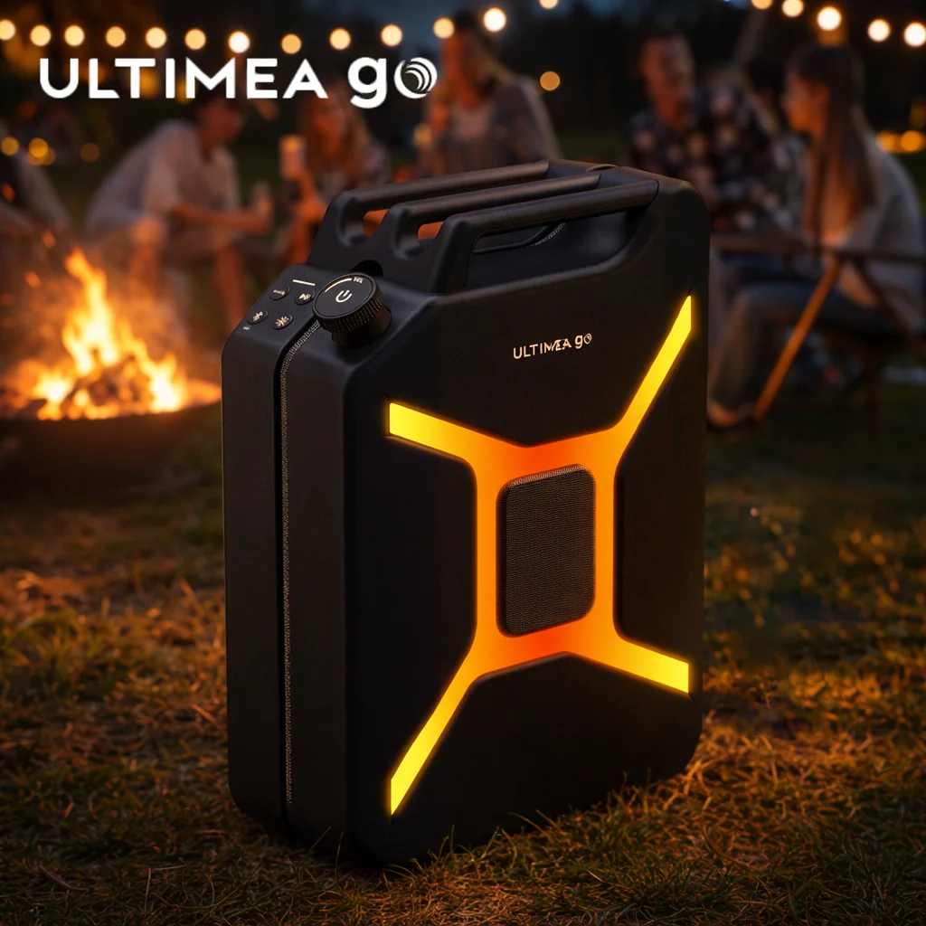 

Портативная Bluetooth-колонка ULTIMEA Go, 300 Вт, беспроводная, с усиленными басами, RGB-подсветкой, TWS-стерео, режимом Auracast, управлением через приложение