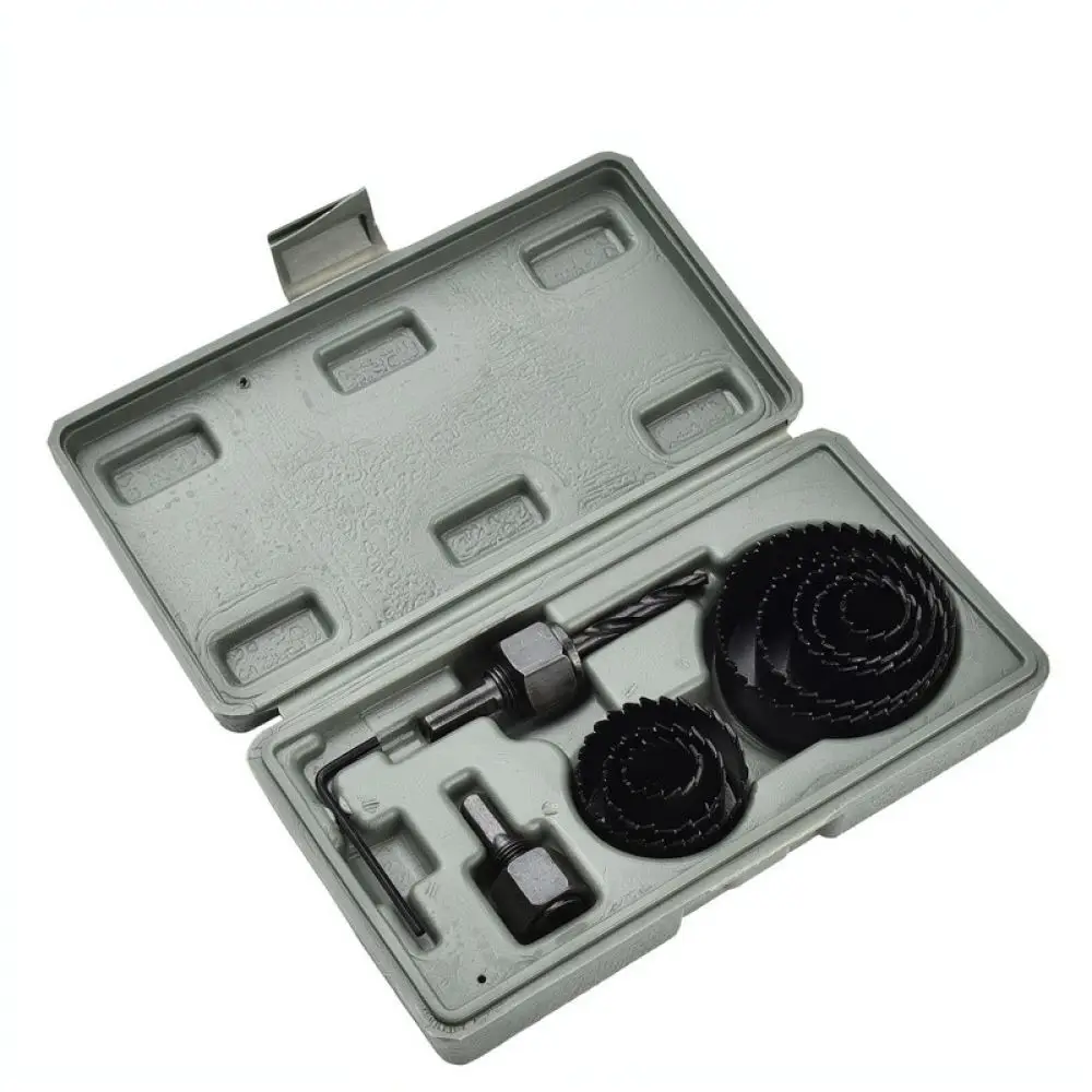 Professional Hole Saw Set For DZT Carbon Steel Drill Bits Woodworking Tools For Plasterboard Cutting Craft Case