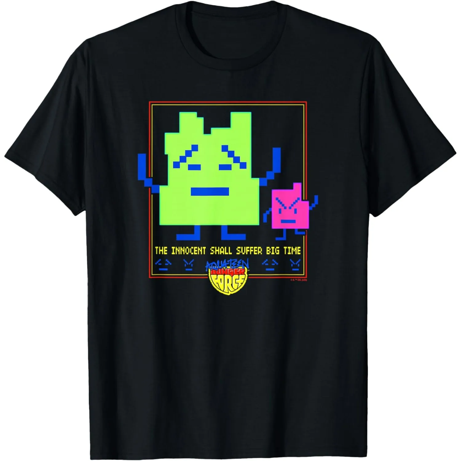 Aqua Teen Hunger Force The Mooninites Suffer Big Time Graphic Tee for Men