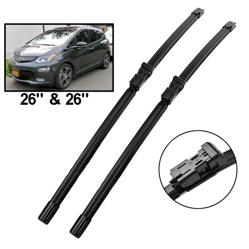 Car Front Windshield Wiper Front Wiper Strip Car Accessories For Chevrolet Bolt EV Opel Ampera-E 2016 - 2022