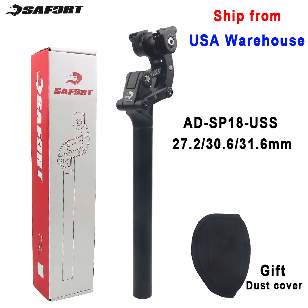 

Safort SP18 Suspension MTB Seatpost 27.2 30.9 31.6mm Mountain Bicycle Seat Tube Four-link City Off-Road Bike Dropper Seat Post