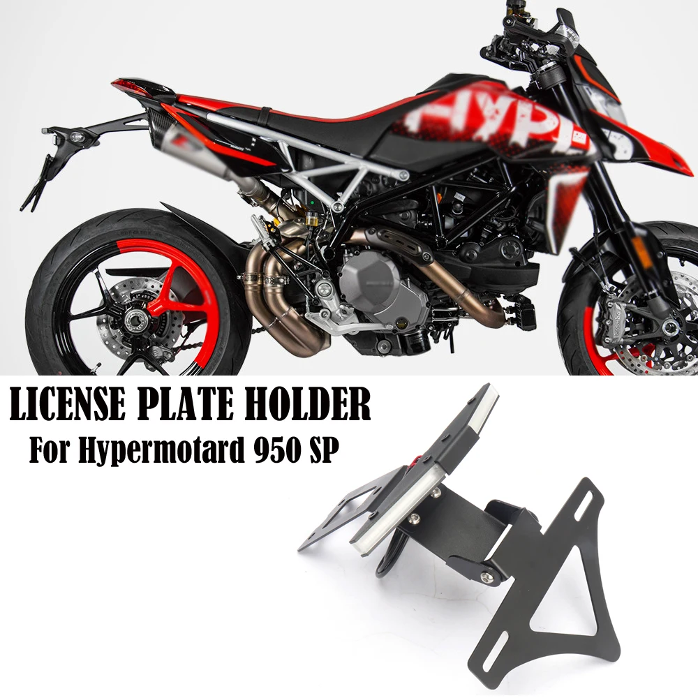 

Держатель номерного знака мотоцикла, интегрированный с указателем поворота, короткий хвост для HYPERMOTARD 950 950 2018-2023