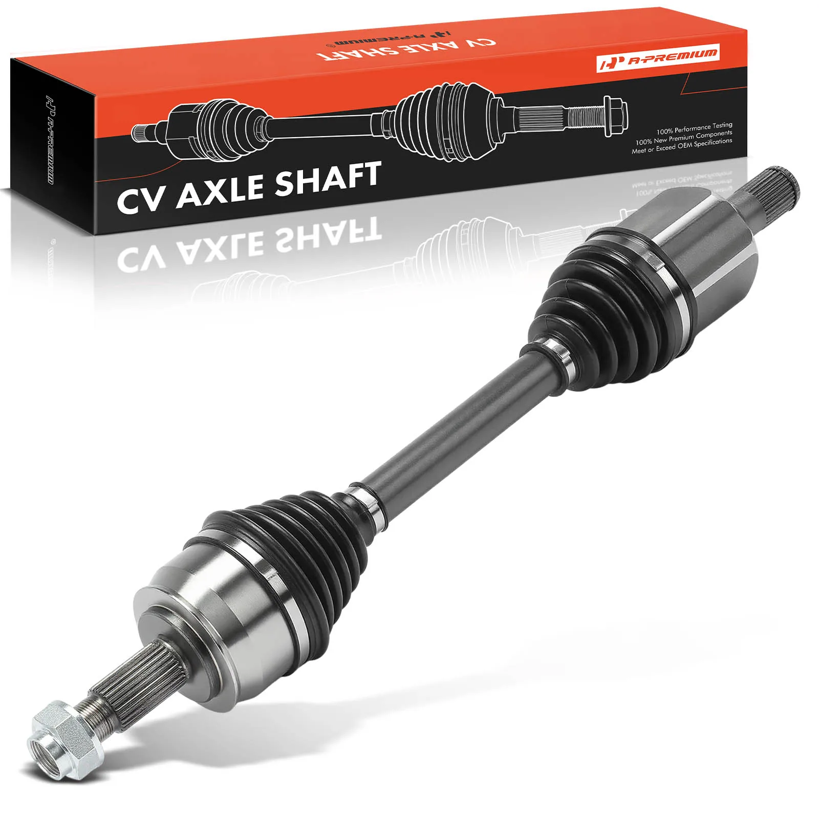 A-Premium Front Side CV Axle Assembly with3.73 Axle Ratio for Jeep Compass 2018-2022