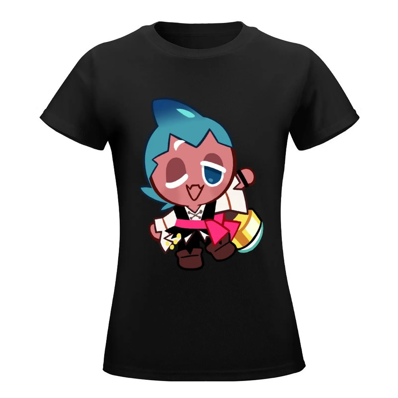 Sorbet Shark Cookie (Cookie Run Kingdom) T-Shirt funny vintage clothes tops woman t shirt