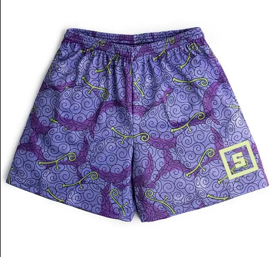 Pantalones cortos de una sola capa con estampado 3D, Shorts deportivos para correr, playa al aire libre, estilo informal de verano