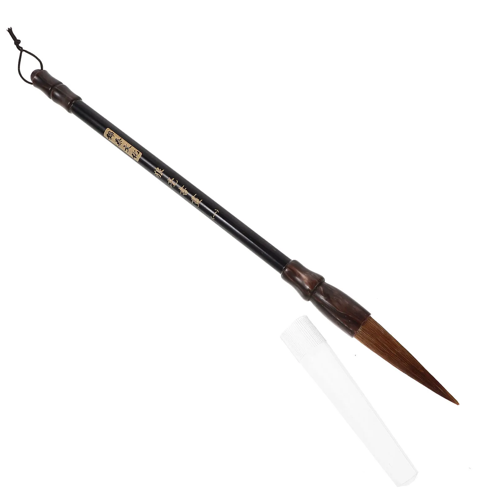 

1Pcs Chinese Calligraphy Brush Pen Large Traditional Wooden Handle Suitable for Ink Calligraphy Painting Drawing Tool