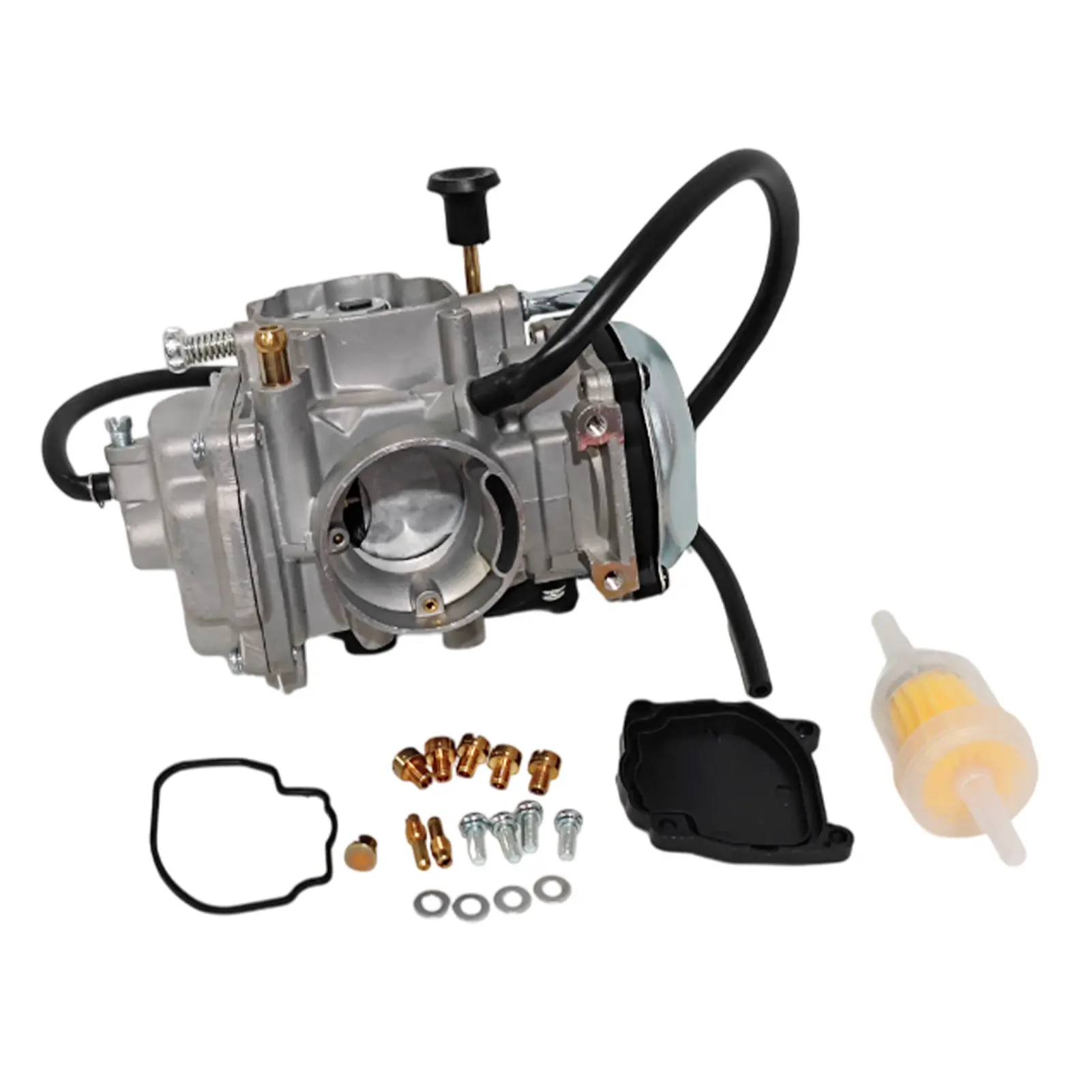 

Carburetor Fittings Motorcycle Components Fuel Delivery Repair Fitting Power Fittings Carb Kit Replacement for YFM 250