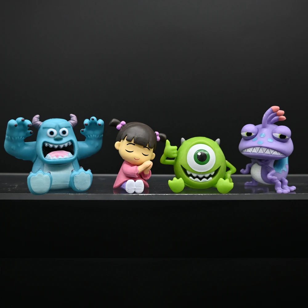 Figuras de Anime de Monsters Inc. Versión Q, Michael Wozosky, Randall Boggs, Juguetes Modelo, Regalo de Navidad para Niños