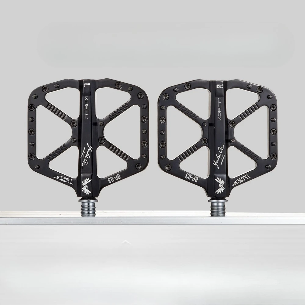 

MTB Bicycle Pedals Ultralight CNC Aluminum Alloy Polished 3 Bearing Pedal Road Mountain Dirt Bike Anti-slip Pedal Accessories